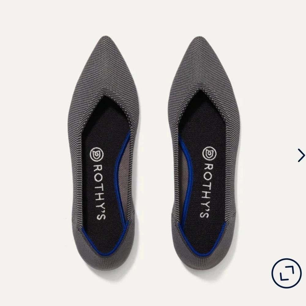 Rothy's The Point- Grey-8.5